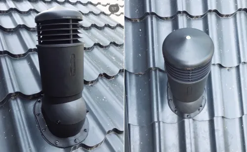 Вентиляционный выход WIRPLAST WIROVENT PLUS D125 изолированный