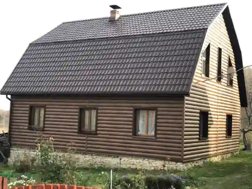 Металлический сайдинг БлокХаус new под дерево