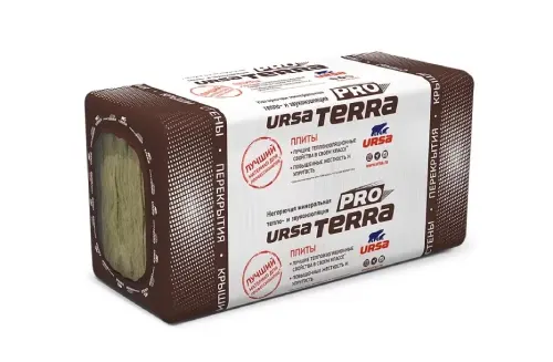 Утеплитель Ursa Terra 34 PN PRO 1250х610х50
